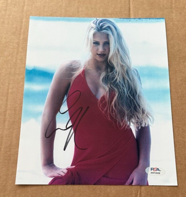 ANNA KOURNIKOVA SIGNED SEXY 8X10 PHOTO PSA/DNA COA AUTHENTIC
