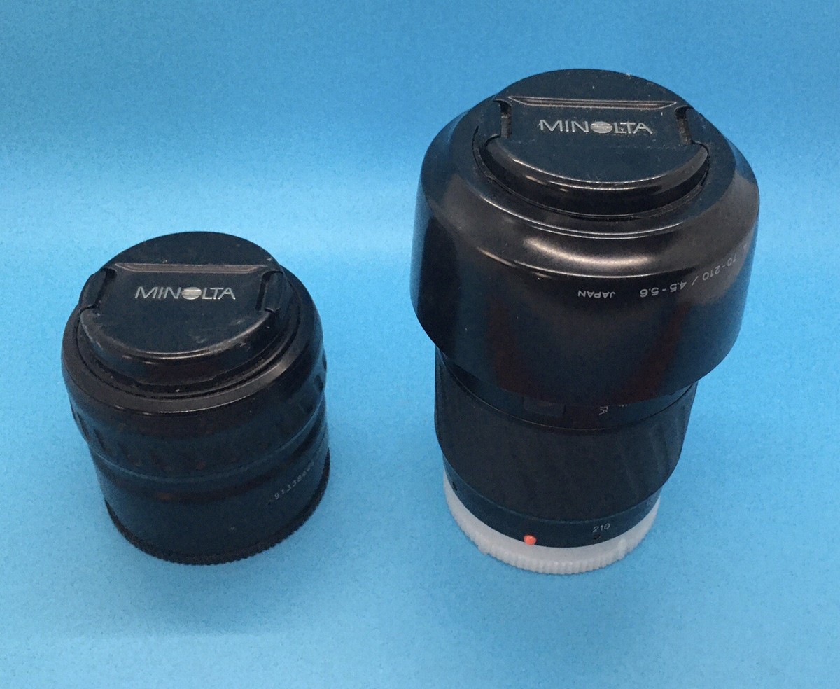 MINOLTA AF70-210とAF35-70のセット MINOLTA AF70-210とAF35-70のセット Minolta AF 35-70mm And 70