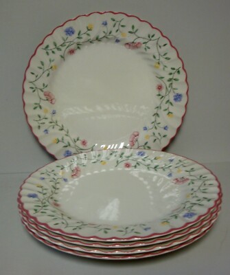 Johnson Brothers SUMMER CHINTZ (MADE IN ENGLAND) Small Dinner Plates SET OF  FIVE