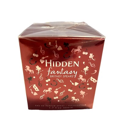 Hidden Fantasy Britney Spears Eau De Parfum 1.7oz /50ml Spray NEW SEALED
