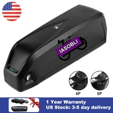 48V Lithium Ebike Batterys 15Ah-30Ah Hailong Pack for 0-1500W Motor Samsung Cell