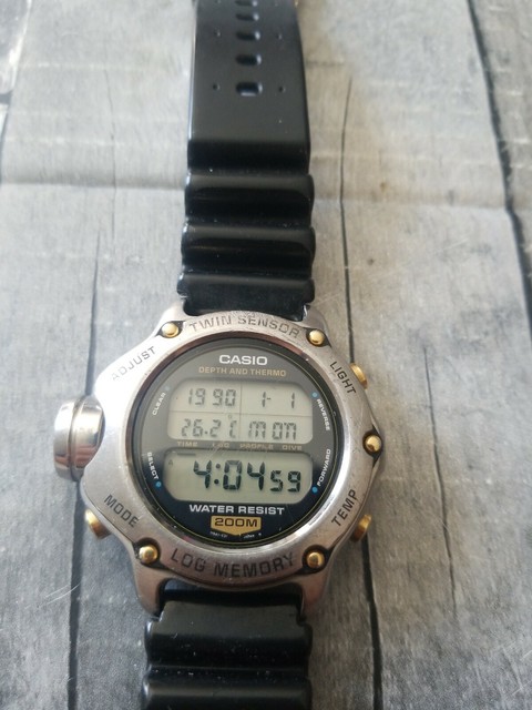 casio digital dive watch