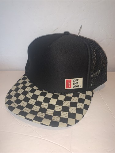 Checkered Snapback Trucker Hat | eBay