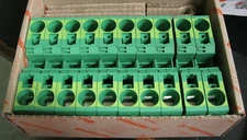 Weidmuller 1739650000 Modular Ground Terminal Block Yellow-Green (BOX OF 10)