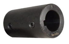 1" Solid Shaft Coupler w/ Keyway and Set Screws 3" Long