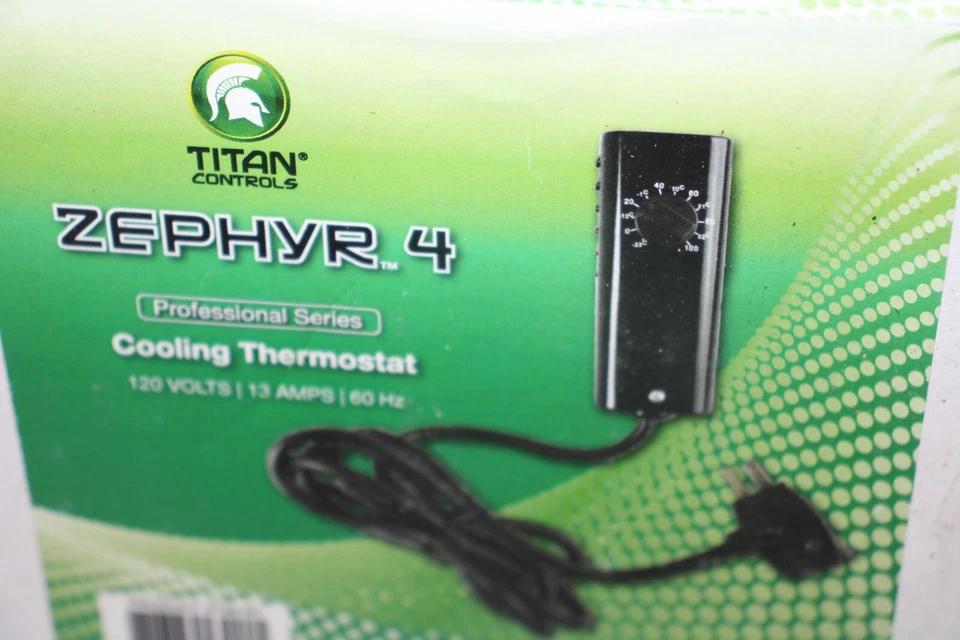 NOVO Titan Controls Zephyr 4 Termostato de Alta Refrigeração Série Profissional "SELADO" - Imagem 2 de 3