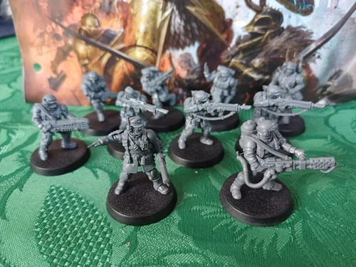 Games Workshop Warhammer 40K Astra Militarium Cadian Guardsmen Shock Troops