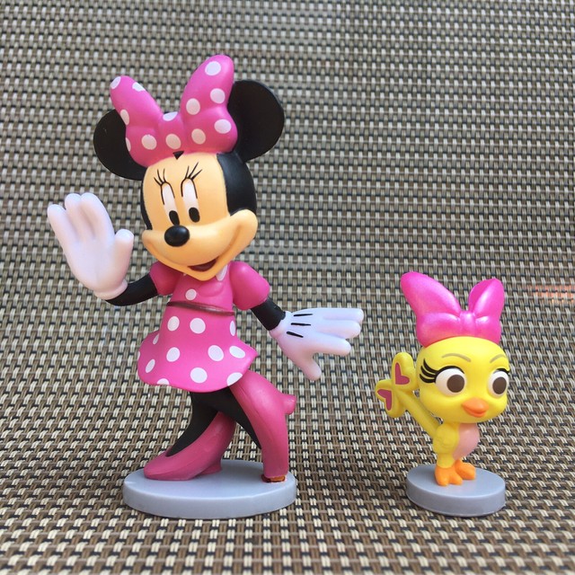 Lot of 2 Disney Minnie Mouse and CuckooLoca Toys Figures eBay