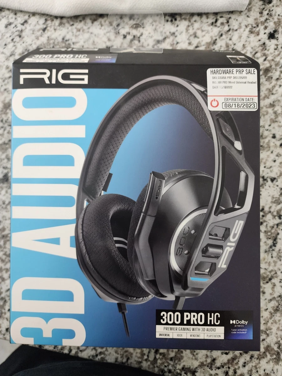 RIG 300 Pro HC Wired Gaming Headset for Xbox PlayStation