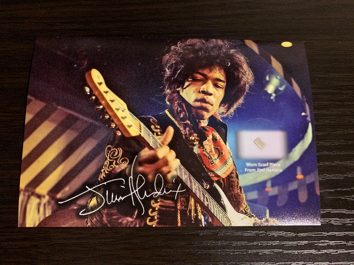 Jimi Hendrix Worn Scarf Piece Relic Legend Musician Music Personally Used