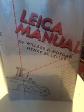 LEICA MANUAL-1947-HARD COVER/DUST JACKET-VERY GOOD CONDITION