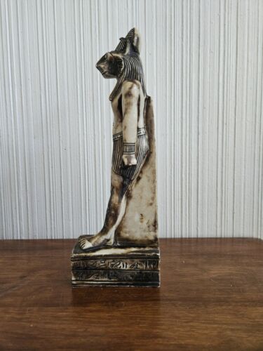 Sekhmet Statue Ancient Egyptian Antiques Goddess of War Made in Egypt 12" - Picture 2 of 7
