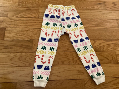 Hanna Andersson Unisex 100 (4) Christmas Candy Print LS Organic Cotton PJ Set - Picture 17 of 20
