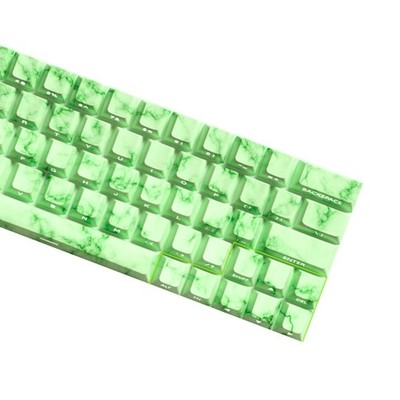 64/74Pcs Double Shot Keycaps Customs Keycap Set Dye Sub Side-lit Backlit Keycaps