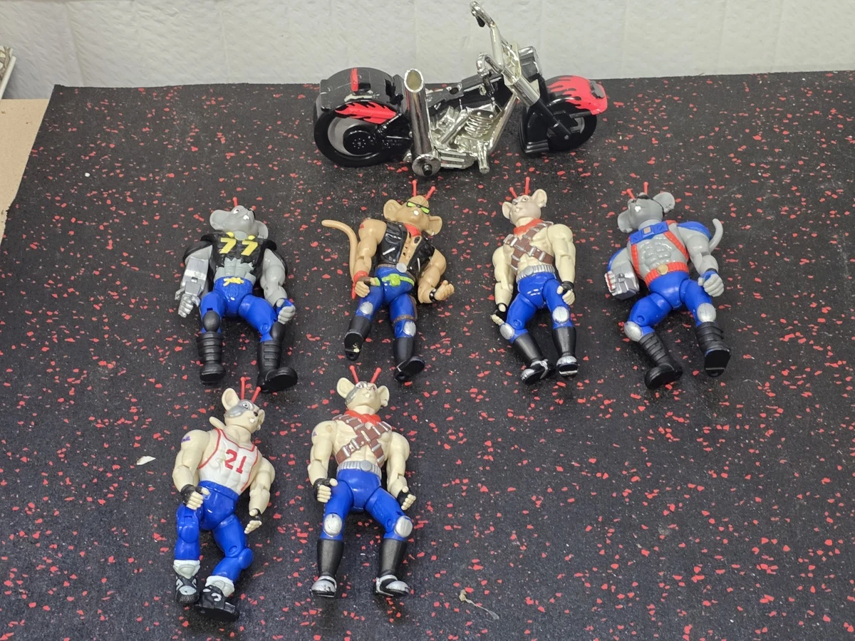 THROTTLE, MARTIAN CYCLE, Biker Mice from Mars, Galoob, 1993 Loose EUR 62,90 - FR