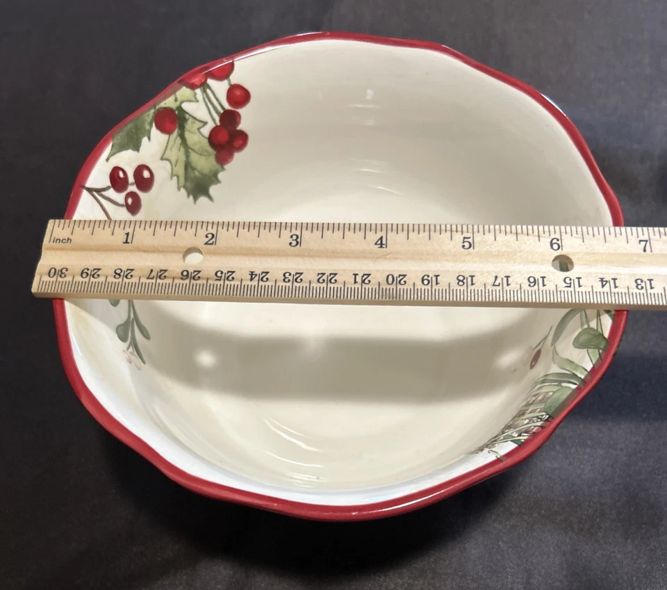 Better Homes & Gardens Winter Forest Soup/ Cereal/Dessert Bowl - 3” - Image 4 of 4