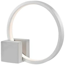 Stylecraft Fannie 12 1/4" High Aluminum Gray LED Accent Table Lamp