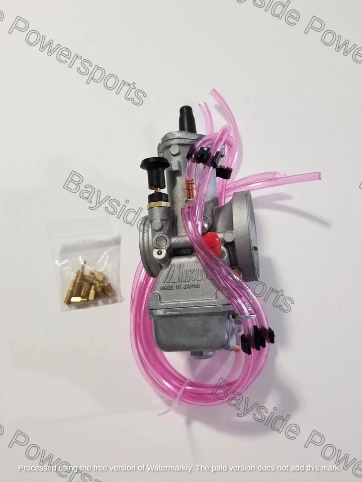 Carburador carburador Honda CR125R 125 Mikuni TMX 2000-2004 38 MM con chorros 16100-KZ4-L22 Foto 4 de 4