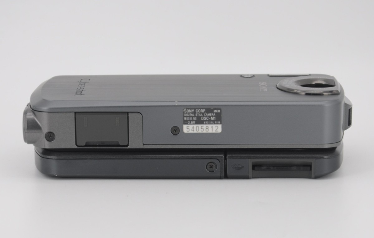 Sony Cyber-shot DSC-M1 5.1MP Digital Camera - Black for sale