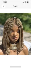 Closure Bob Blonde Braided Wig Braided Wig Black Wig Ready To Ship