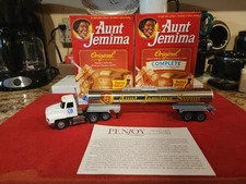Pearl Milling Company Comp.&Orig. Pancake Mix Retired Label & Rare Syrup Truck!