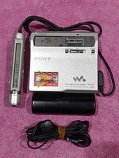 Sony MZ-N1 Net Walkman MiniDisc Player/Recorder with Accessories - Silver. WORKS