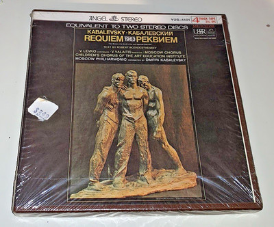 Kabalevsky Requiem (1967) 7'' Cine Reel-To-Reel 3 ¾ ips 4-Track Stereo SEALED