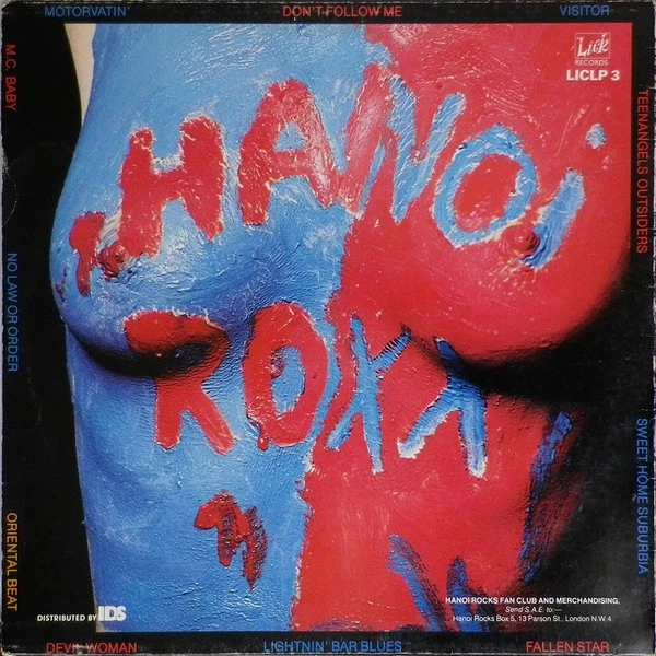Hanoi Rocks - Oriental Beat LP 1983 Lick NM/VG+ - Image 2 of 4