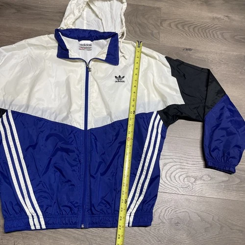 VTG Adidas Georgia State University Colorblock Windbreaker Jacket Mens M image 6