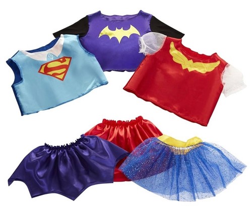 DC Super Hero Girls Dress Up Trunk Fits 4-6X 21pcs-NEW - Picture 3 of 13