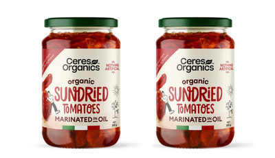 2 x Ceres Organics Sundried Tomatoes in oil - 280g