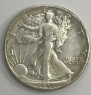 1943-D 50C Silver Walking Liberty Half Dollar Denver Mint