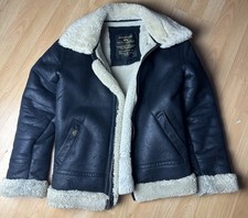 Alpha Industries Herren Jacke Gr. M schwarz B-3 Fliegerjacke Übergangsjacke