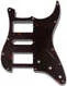 Primo Pickguard for Stratocaster, H-S-H Pickup ConfigurationTortoise 3-Ply (T...