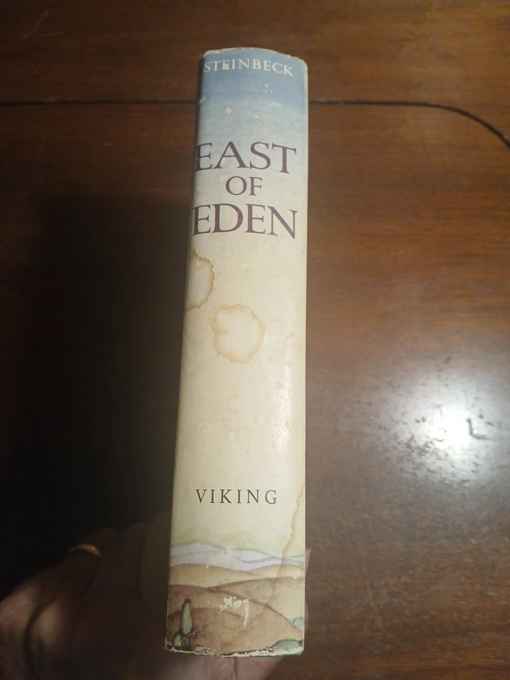East Of Eden by John Steinbeck 1952 Sears Readers Club Edition Hardcover w/ DJ - Image 3 of 4