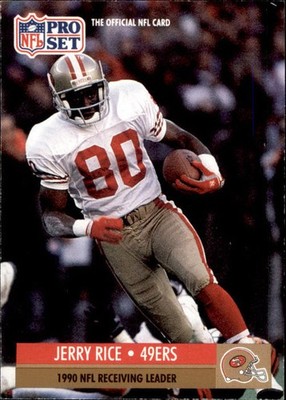 1991 NFL Pro Set Jerry Rice #11 (6023)