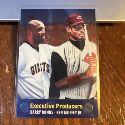 Barry Bonds Ken Griffey Jr 2000 Topps Chrome Combos Executive Producers #TC8