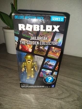 Roblox Series 3 Jailbreak: The Golden Collector! 3-Inch Deluxe  Pack New 