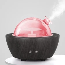 ESSENTIAL OIL DIFFUSER Cool Mist Humidifier with 7 Colors Lights 280ml HSLZOMI