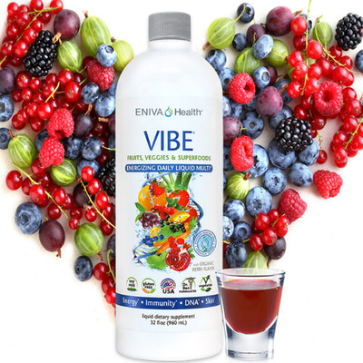 Eniva VIBE Fruit & Veggie Liquid Multi 1 Bottle (32 servings)