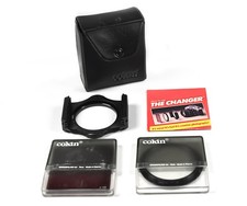 COKIN FILTER Set   Sepia and Star Filters in Holder, Adapter, Manual in Case