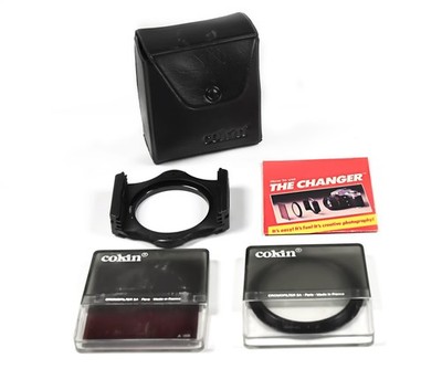 COKIN FILTER Set   Sepia and Star Filters in Holder, Adapter, Manual in Case