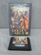 Sega Genesis GOLDEN AXE II Video Game TESTED Vintage 1992