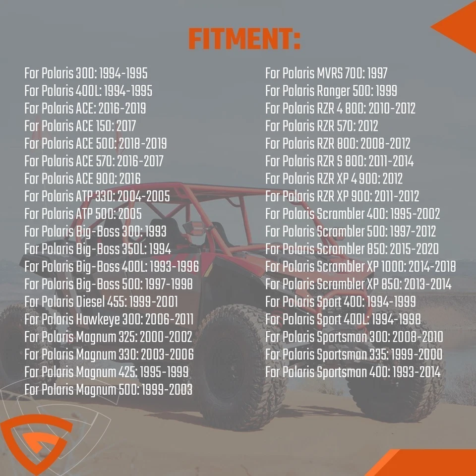 Комплект втулок переднего + заднего A-образного рычага для Polaris Sportsman 300 550 600 700 800 850 - Изображение 4 из 4