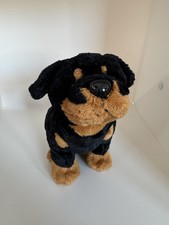 GANZ Webkinz Rottweiler Plush HM 183 No Code