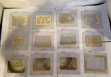 Sizzix die cut Simple Impressions Embossing folder Lot of 12