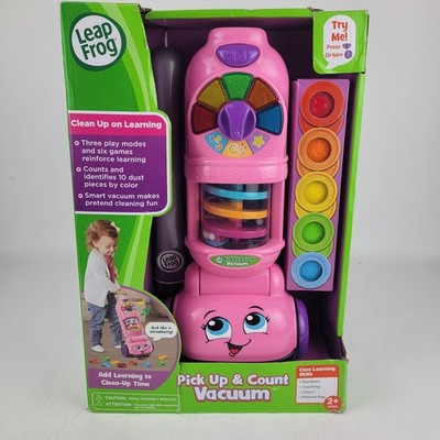 LeapFrog Pick Up and Count Vacuum, Pink. New Sealed 