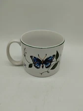 Blue Butterfly Tabletops Unlimited Coffee/ Soup Mug 