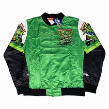 Vintage Style Tmnt Teenage Mutant Ninja Turtles Chalk Line Jacket NWT Men MEDIUM