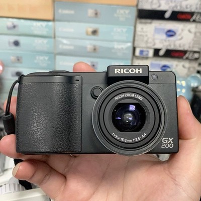 Ricoh GX200 12.1MP Compact Digital Camera Black -90%NEW | eBay